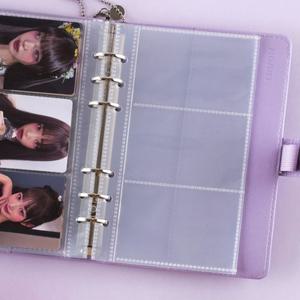 A5 A6 6공 바인더 포카 사진 1칸 2칸 3칸 4칸 속지 내지 10매