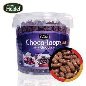 [기타]하이델 초코룹스 밀크 초코렛  650g  초코 시리얼 초콜릿 초코링 씨리얼