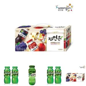 웅진 자연은 프리미엄음료세트 180mL 12병 /병음료수/과일/과즙/대용량/사무실/오피스/휴게실/탕비실/가정
