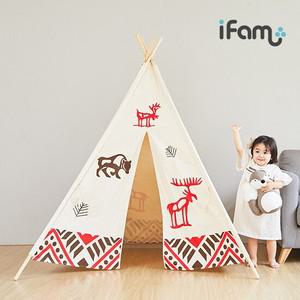 레인디어 캔버스 인디언텐트 어린이텐트 유아텐트