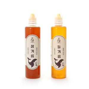고래방앗간 저온압착 참기름 들기름 500ml