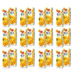 델몬트 망고 주스 190ml 32팩 과일쥬스 탕비실 대용량 음료수 간식