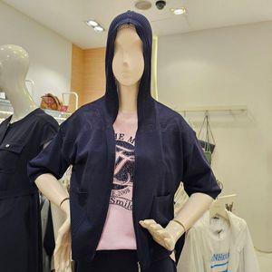 [하프클럽/뉴욕]2024최신상  펀칭후드집업가디건IP8M1CD801