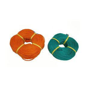 PE 컬러 안전 로프 120M 3mm 5mm 6mm 녹색 주황색 등산 낚시 텐트 캠핑 야외 활동 스포츠 레저 다용도 줄 끈 
