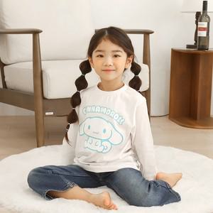 [레노마 이너웨어]시나모롤 여아 소프트 긴팔티2매-0D34W60424