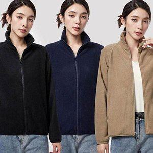 [셀러허브 1][HYIJWNRB_4B]우먼 후리스 집업 보온성 소프트 아우터