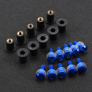 야마하 앞 유리 볼트 나사, M5, FZ1, FZS1000, Fazer, FZ6R, FZ6, FZ8, N/S, FZ16, FJR, 1300, TDM, 900, TRACER, 900 FJ-09