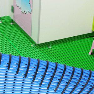 미끄럼방지매트 100X500/화장실 현관 바닥 발판 패드