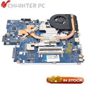 LA-5891P LA-5893P 에이서 아스파이어 5741 5741G 5742 5742G 노트북 마더보드, HD 5470m i5 CPU, 방열판,