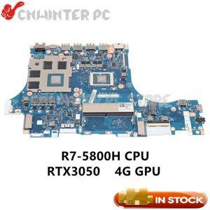 NOKOTION 레노버 리전 NM-D601 노트북 마더보드 R7-5800H CPU RTX3050 4G GPU용, 5B21C41701, 5-15ACH6, R7