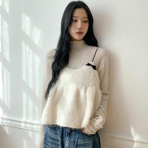 [VY] 여자 겨울 스판 슬림 티셔츠_WT34590