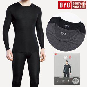 BYC 남자 발열내복 세트 얇은 겨울 긴팔 내의 상하 세트