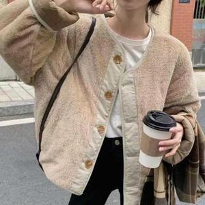 [오노마] ONM 여자 겨울 데일리 직장인 출근 보온 룩 리버시블 양면