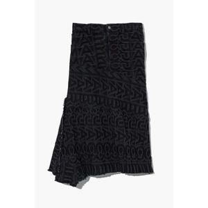 [마크제이콥스]Monogram Denim Skirt_Black_MJKAS23001BKX 123156038