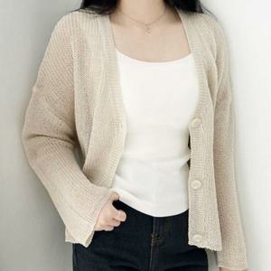 [오노마] ONM 썸머그물가디건DJJ1024