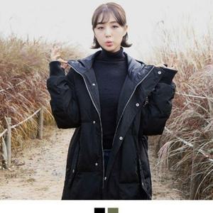 [오노마] ONM 롱패딩 덕다운 후드 오리털