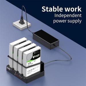MAIWO 하드 드라이브 인클로저 Sata to USB 30 외장 멀티 베이 25 및 35 인치 HDD SDD 도킹 스테이션 PC용