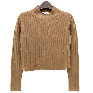 [막스마라]더팩토리 24FW 막스마라 ALOA 울 캐시미어 크롭 니트 카멜 (ALOA 003) 123474360