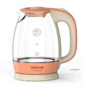 키친아트 1.7L 유리 전기 주전자 커피포트cde635