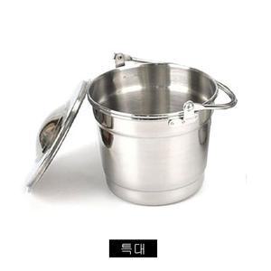 [JHP6OO9U_51]마트티콘 아이스버켓 스텐 깍두기통 포함