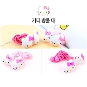 헬로키티 머리끈 고무줄 헤어 밴드/악세사리/유아/어린이/고무끈/악세서리/아동