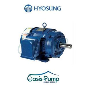 효성모터 90KW 120/125HP 6P 380V 60HZ 삼상전폐형모터 프리미엄효율