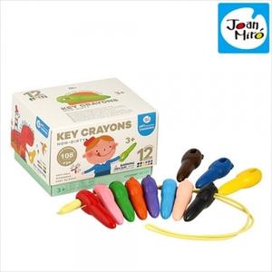 h51 리틀호안미로 손에묻지않는 키크레용12색(94686)