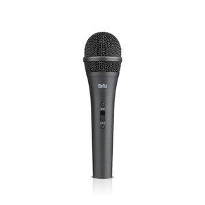 브리츠 MC-1500B2K 유선마이크 단일지향형 다이나믹 노래방 강의용 보컬 분리형 커넥트