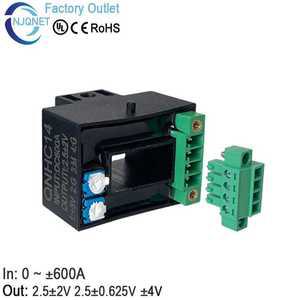 튜닝용품 전류 센서 홀 변압기 변환기 QNHC14 50A 100A 200A 300A 400A 500A / 2.5 ± 2V 0.625V