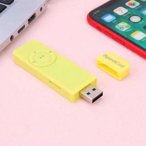 자동차 CD MP14 6-8 시간 미니 MP3 음악 플레이어 작업 무손실 사운드 지원 64GB TF