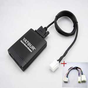 자동차 CD MP16 차량용 USB Yatour MP3 플레이어 디지털 체인저 SD yt-m06 스테레오 LS430