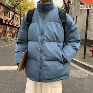 [라일리] Rly 남성 베이직 하이넥 패딩 점퍼 집업 아우터 겨울 교복