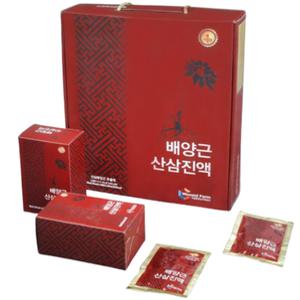 명절 건강 선물 프리미엄 산양삼 진액 농축액 배양근 80mlx30포