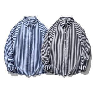 [라일리] Rly 남자 스트라이프 봄가을 트렌드 셔츠 1P 데일리 일상