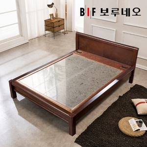 [보루네오] 수면케어 온돌 맥반석침대 (퀸) YS336