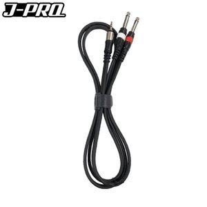 [기타]JYT-10M 3.5ST+5.5 모노 Y잭 TS 오디오케이블 10M