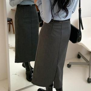아트박스/신상오픈런 슬림벨트 포멀룩 정장 펜슬스커트 일자치마