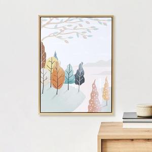 [IXHILITG_4B]일러스트 캔버스 액자 벽걸이 인테리어 풍경