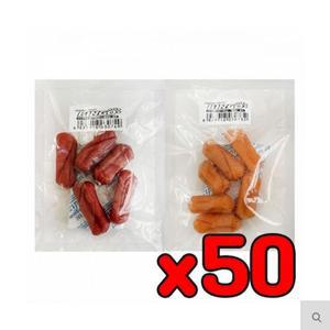 [BZJKPHKN_4B]강아지 치킨 소시지 영양줄줄이 30g 50개묶음