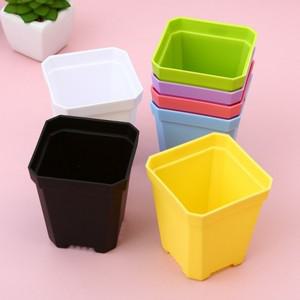 풍년 농사 고급 파스텔 미니 플라스틱 화분 7X8cm 농업용 농장 작업 필수 추천