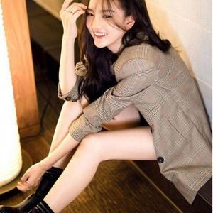 체크 데일리 클래식 하객룩 자켓 여자상의 가을 (3ePIX)