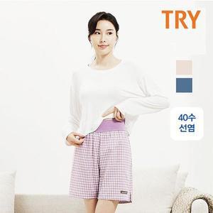 [BZFK84IM_51IA]TRY 여성 하나만 선염 트렁크 5부 2중중택1