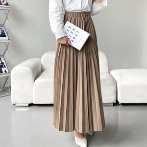여자 롱스커트 밴딩 트렌드 1P 루즈 데일리 봄가을 주