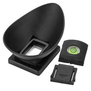 힐리탄드 카메라 뷰파인더 아이컵, 22mm 고무 탑 콜드 슈 커버 스피릿 레벨, 5D2 /5D /6D /40D /50D /60Da /70D