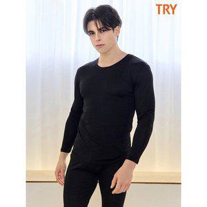 [TRY] 남성용 발열내의 히트업 내복 상하세트_P370232317
