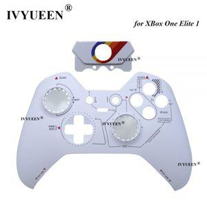 IVYUEEN XBox One Elite 시리즈 1 용 컨트롤러 스타 교체 하우징 쉘 전면 케이스 페이스플레이트 커버 수리