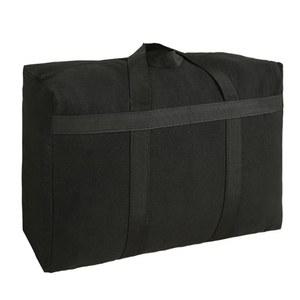 아이위크 캔버스 초대형 수납 가방 더플 백 정리함 공간 절약 이동 수납용 봉투 (100L, 블랙)