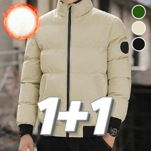 [라일리] Rly 1+1 패딩 데일리 가벼운 겨울 보온 간절기 아우터 짧