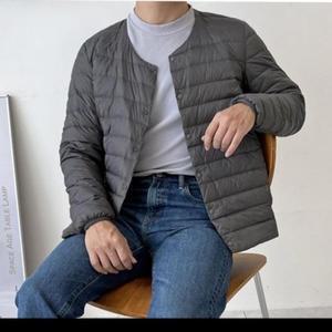 경량조끼 오리털 따듯한 경량 남성옷 패딩 잠바 (3eriu)