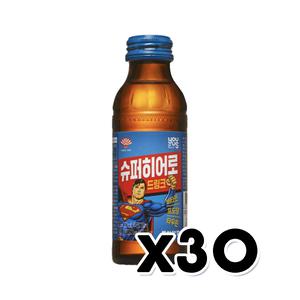 슈퍼히어로 드링크 비타민 포도당 타우린 에너지음료병 120ml x 30개